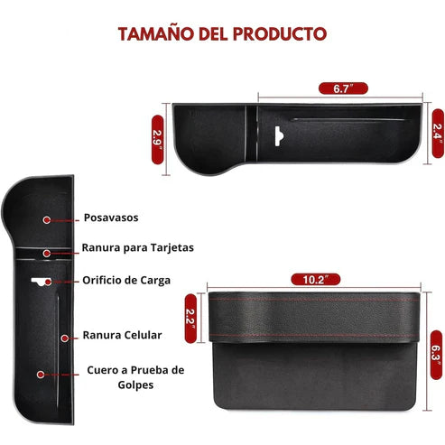 RIDEORGANIZER™ SET DE ORGANIZADORES PARA CARRO