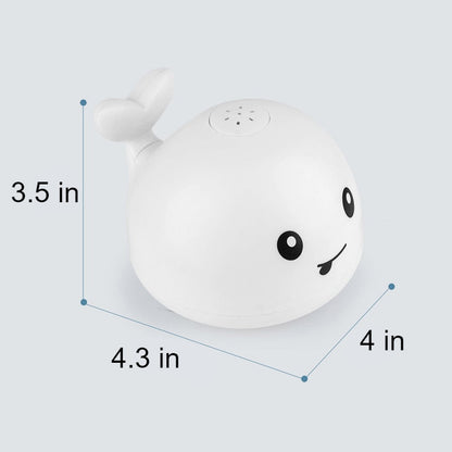 SPLASHY WHALE™ JUGUETE DE BAÑO DE BALLENA