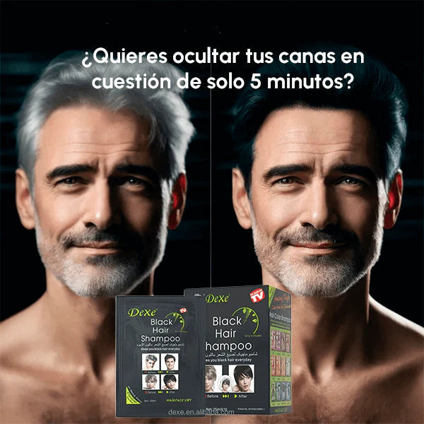 ¡REVOLUCIÓN SHAMPOO ANTI-CANAS! El Secreto IVSI® que Elimina 10 Años de tu Apariencia en 5 Minutos.
