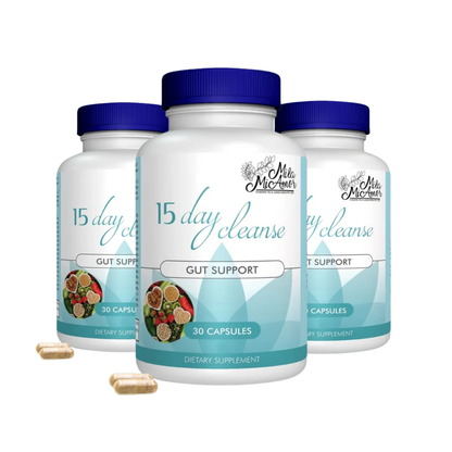 15 Day Cleanse - Limpieza de Colon y Abdomen Plano (Fórmula Original)