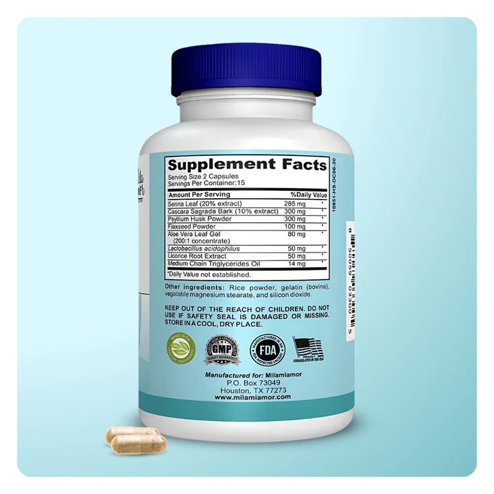 15 Day Cleanse - Limpieza de Colon y Abdomen Plano (Fórmula Original)