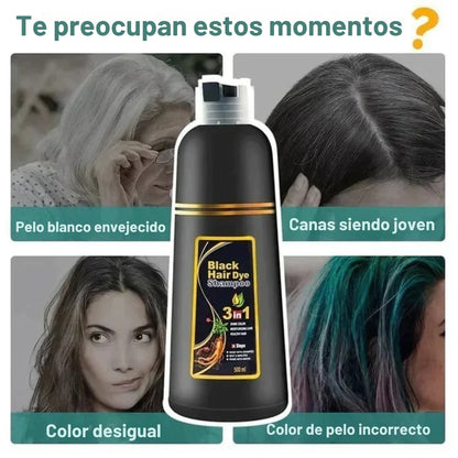 ¡REVOLUCIÓN SHAMPOO ANTI-CANAS! El Secreto IVSI® que Elimina 10 Años de tu Apariencia en 5 Minutos.