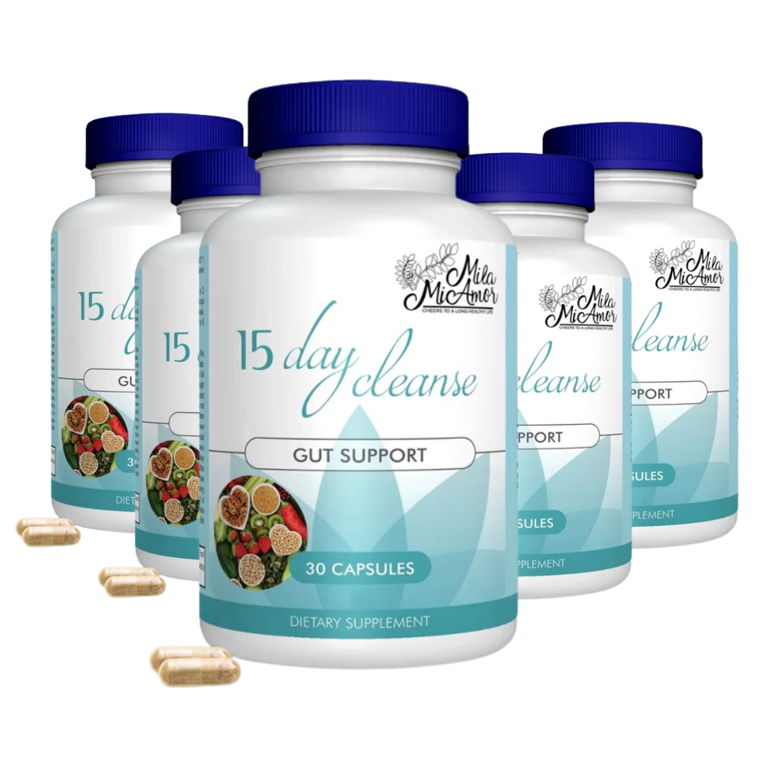 15 Day Cleanse - Limpieza de Colon y Abdomen Plano (Fórmula Original)