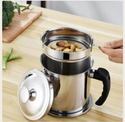 Filtro y Conservador de Aceite Inoxidable OilGuard™