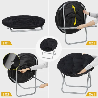 Silla Luna Plegable™ – Comodidad que se adapta a ti