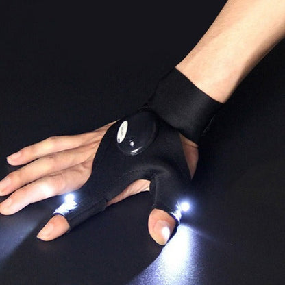 GloveLift™ - Guantes con Luz LED Impermeables