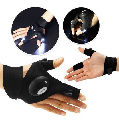 GloveLift™ - Guantes con Luz LED Impermeables