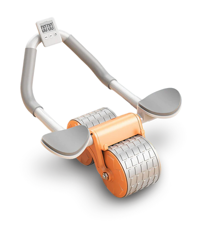 RUEDA ABDOMINAL CON REPOSA CODOS - ABS-MAX PRO™