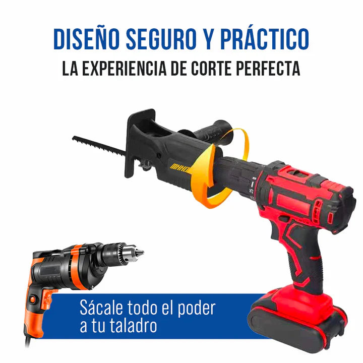 Sierra Alternativa con Accesorio para Taladro - SierraMax™