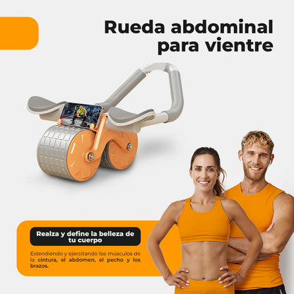 RUEDA ABDOMINAL CON REPOSA CODOS - ABS-MAX™