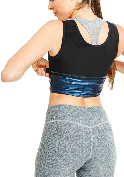 BodyVibe® - Chaleco Faja Quemador de Grasa para Mujer