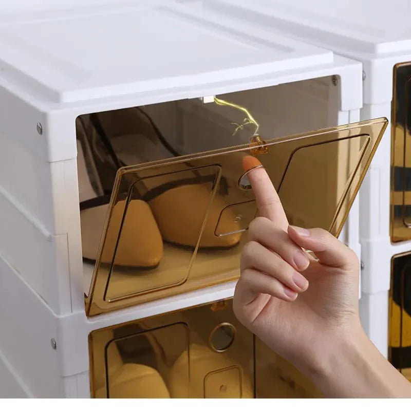 ShoeSaver Compact™ Organizador de zapatos Plegable