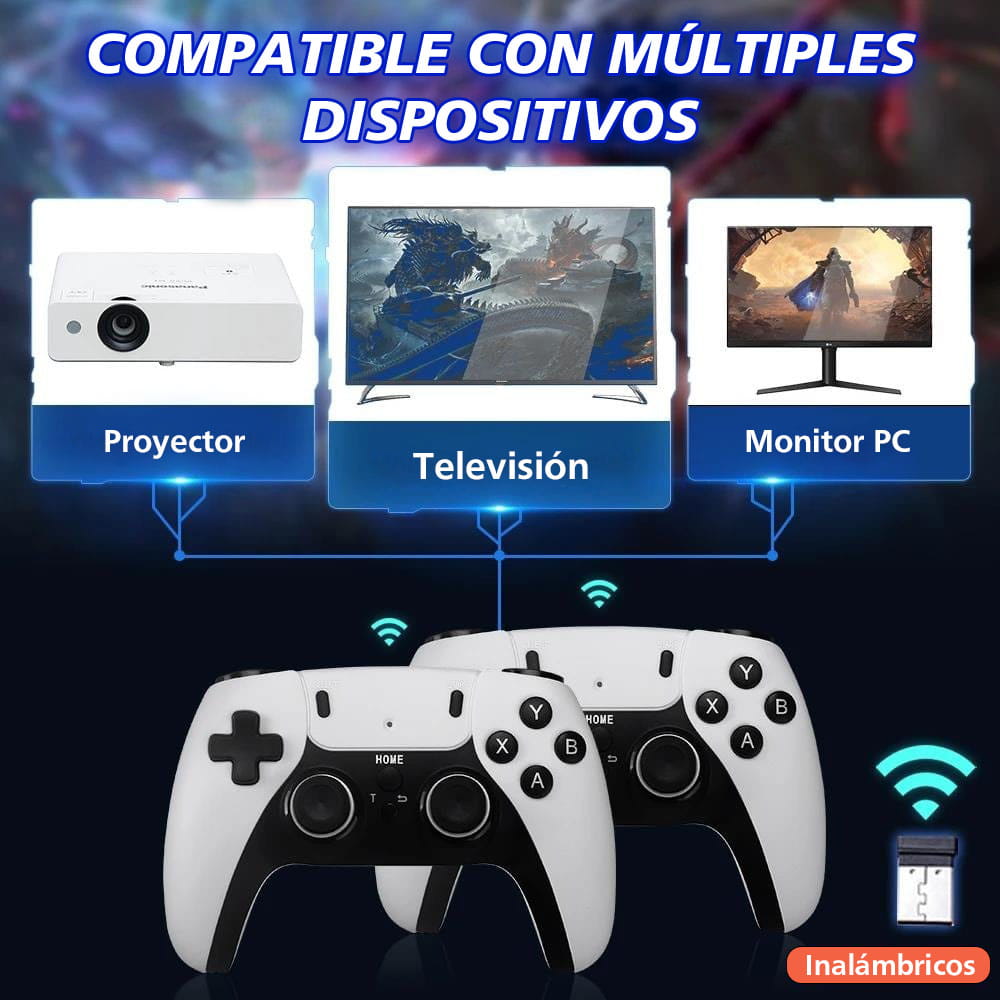 🕹️ GAME STICK M15™ – DIVERSIÓN RETRO AL INSTANTE