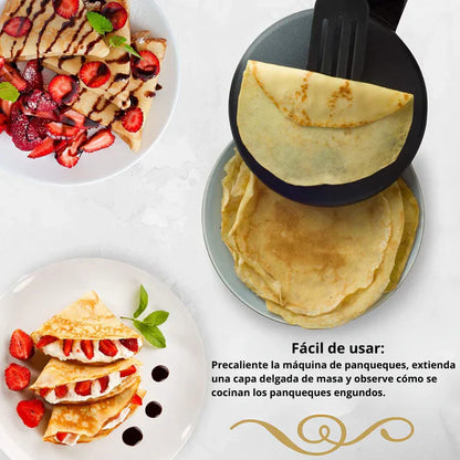 PANCAKE PRO™ MAQUINA PANQUEQUERA ELÉCTRICA