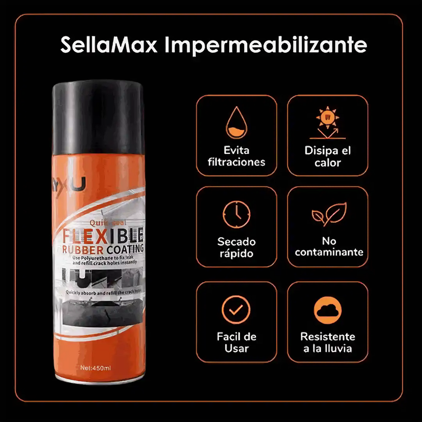 PAGA 1 Y LLEVA 2 - SPRAY IMPERMEABILIZANTE SELLAMAX® ORIGINAL