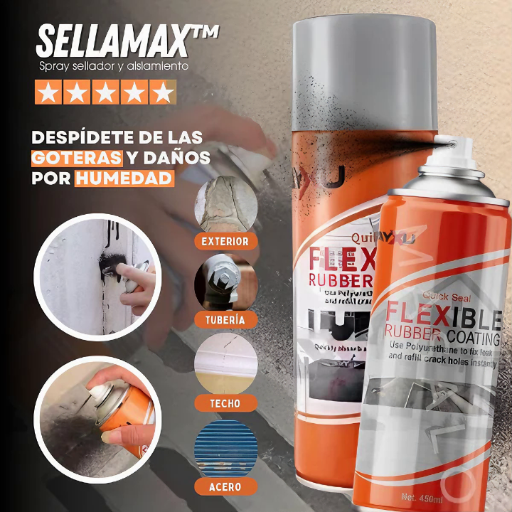 PAGA 1 Y LLEVA 2 - SPRAY IMPERMEABILIZANTE SELLAMAX® ORIGINAL
