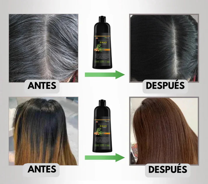 ¡REVOLUCIÓN SHAMPOO ANTI-CANAS! El Secreto IVSI® que Elimina 10 Años de tu Apariencia en 5 Minutos.